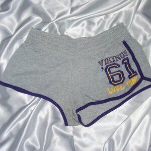 vintage grey victoria's secret PINK rare mini shorts size XS